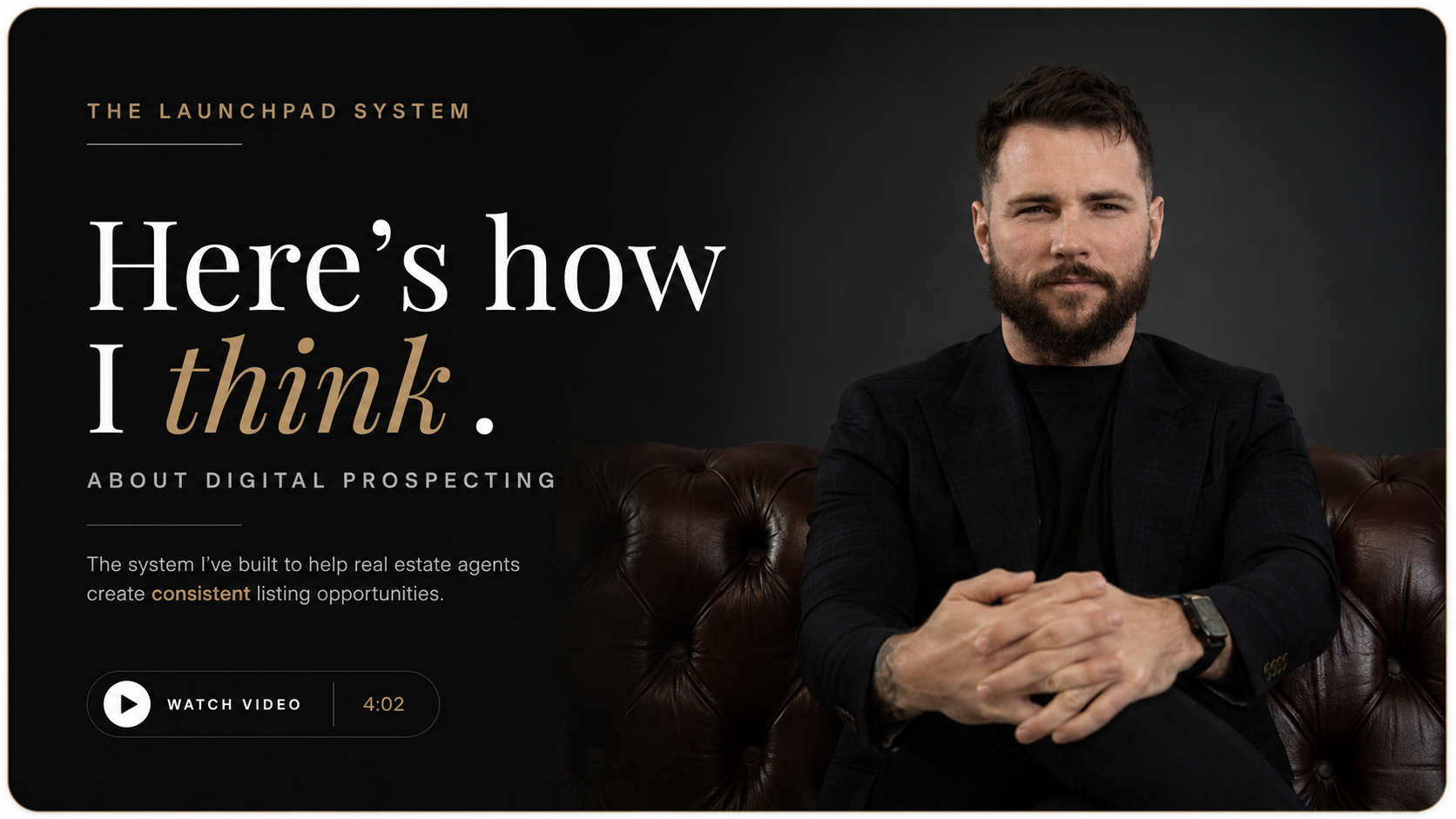 Here's how I think about digital prospecting — The Launchpad System